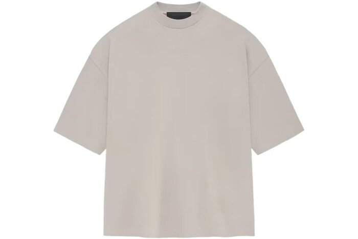 Fear of God Essentials Tee Silver Cloud