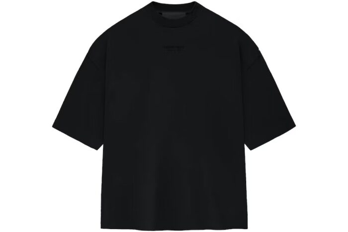 Fear of God Essentials Small Logo Tee Jet Black