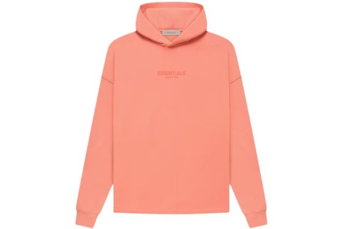 Fear of God Essentials Relaxed Hoodie Coral