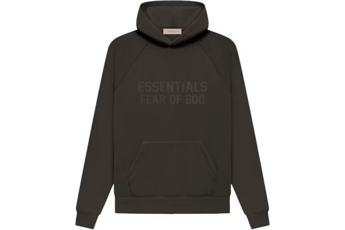 Fear of God Essentials Hoodie Off Black