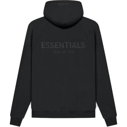 Fear of God Essentials Pull-Over Hoodie (SS21) Black/Stretch Limo