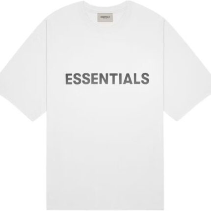 Fear of God Essentials Boxy T-Shirt Applique Logo White