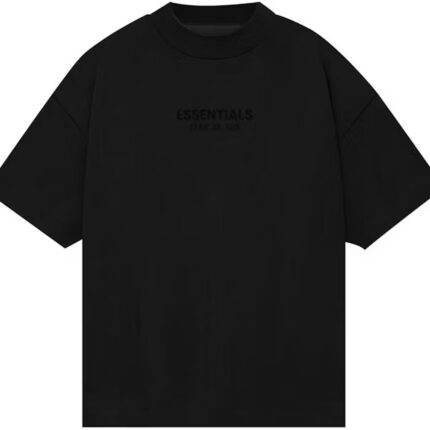 Fear of God Essentials Kids Tee Jet Black