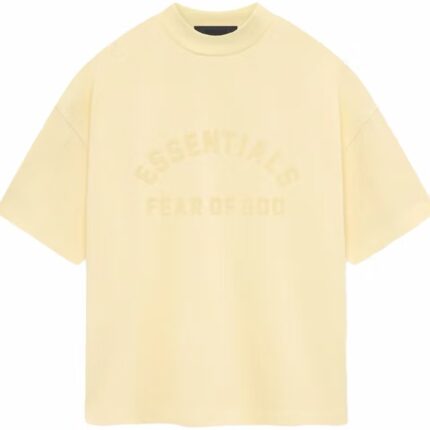 Fear of God Essentials Heavy Jersey S/S Tee Garden Yellow