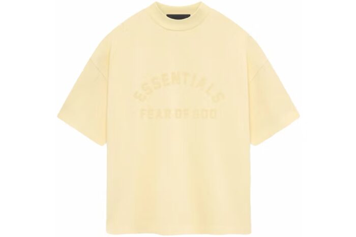 Fear of God Essentials Heavy Jersey S/S Tee Garden Yellow