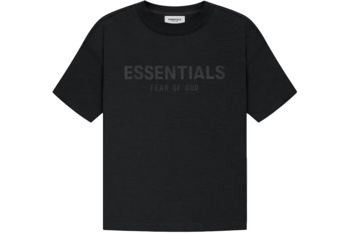 Fear of God Essentials Kids T-shirt Black/Stretch Limo