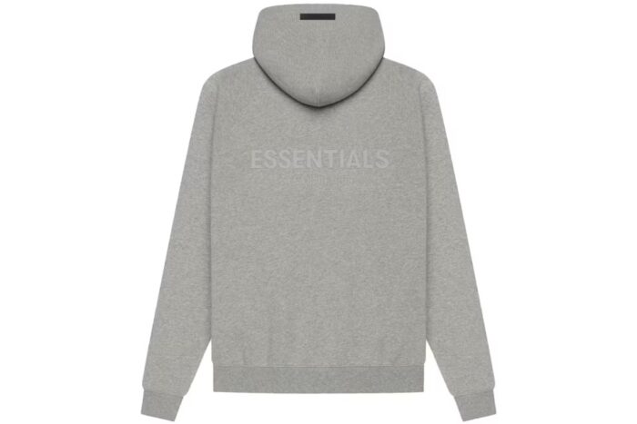 Fear of God Essentials Pullover Hoodie Dark Heather Oatmeal