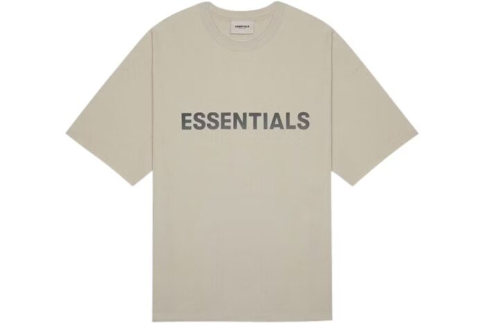 Fear of God Essentials Boxy T-Shirt Applique Logo String